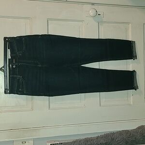 So Women's Dark Wash Skinny Crop Jeans